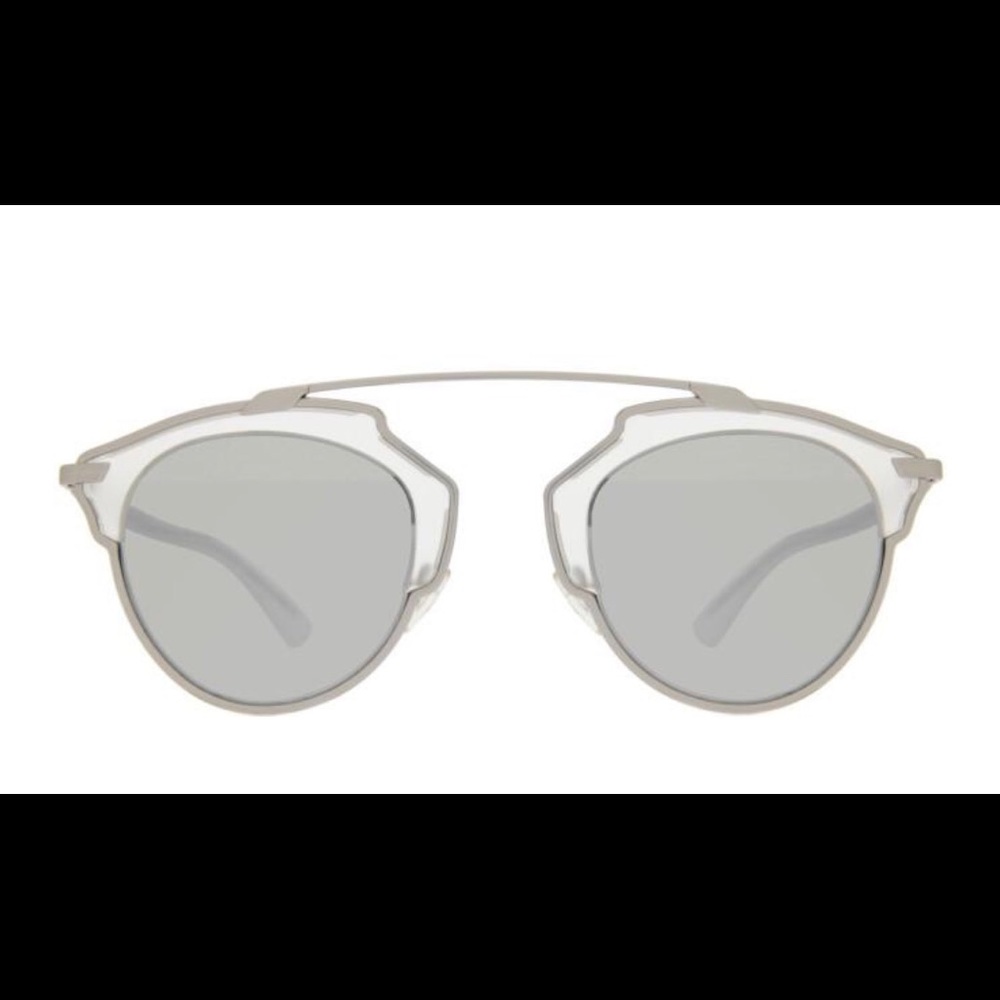 Silver Dior So Real Sunglasses